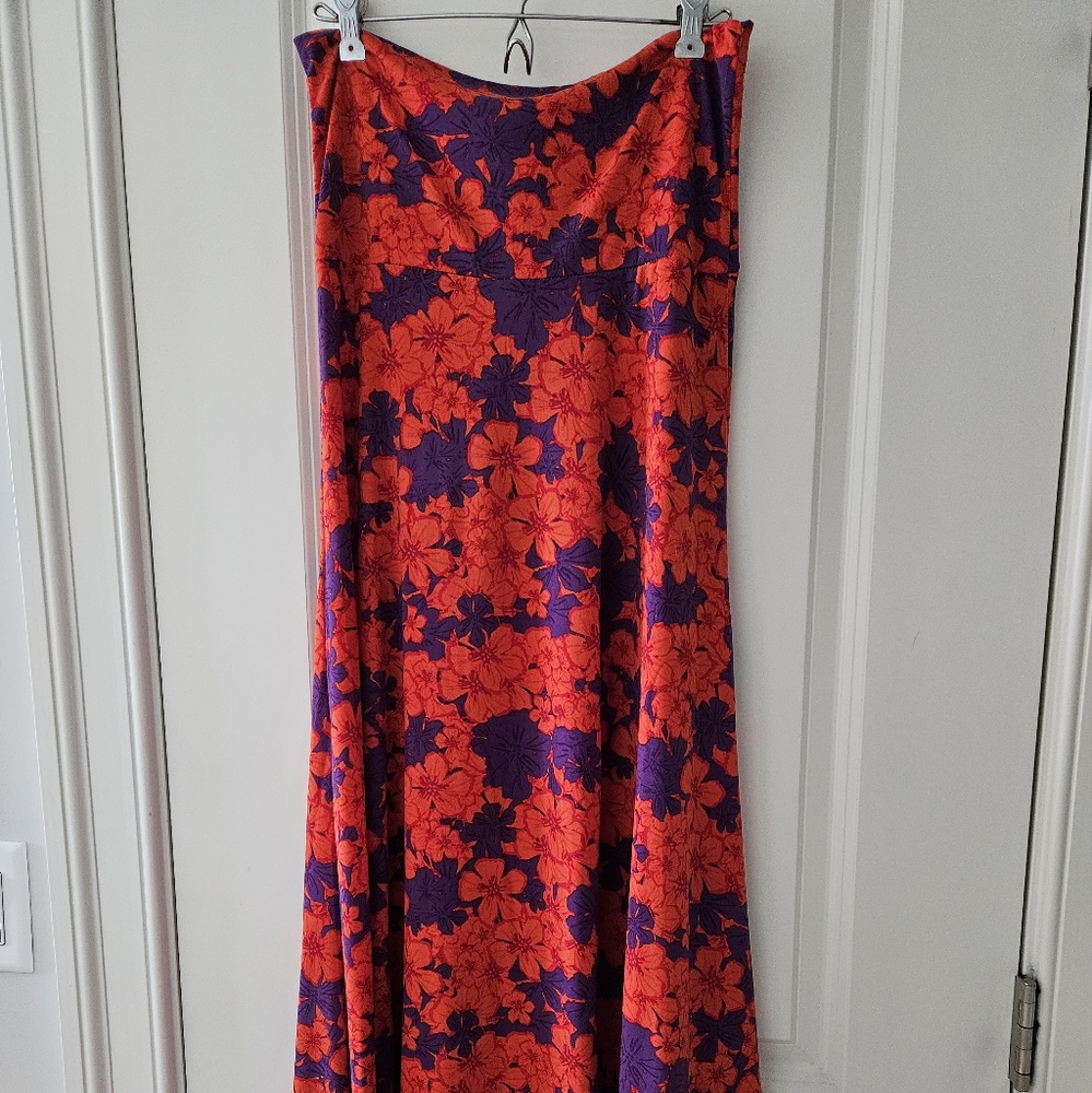 EUC Lularoe MAXI Skirt